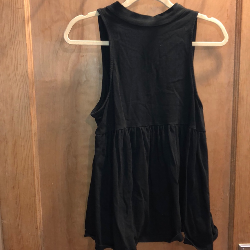 Free people high neck peplum top